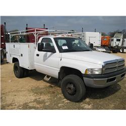 2000 DODGE RAM S/A SERVICE TRUCK