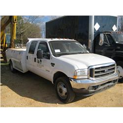 2003 FORD F550 4X4 SERVICE TRUCK