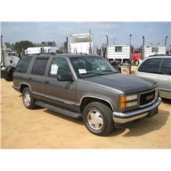 1999 GMC 4 DOOR SLT SUV