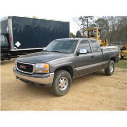 2001 GMC Z71 4X4 PICKUP