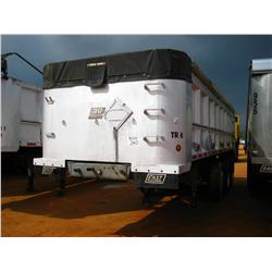 1998 EAST 26' TRI-AXLE ALUMINUM DUMP TRAILER