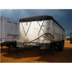 1992 TI-BROOK 24' ALUM DUMP TRAILER