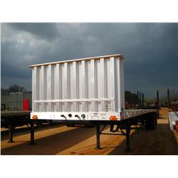 1999 TRANSCRAFT 45' T/A FLATBED TRAILER