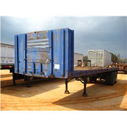 SHOPBUILT 32' T/A FLATBED TRAILER