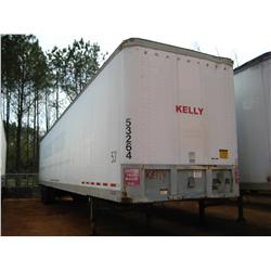 1991 FRUEHAUF 53' VAN T/A TRAILER