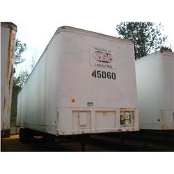 1985 FRUEHAUF 45'VAN T/A TRAILER