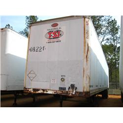 1985 DORSEY 45' VAN T/A TRAILER