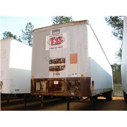1985 FRUEHAUF 45' VAN TRAILER