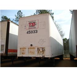 1979 FRUEHAUF 45'VAN T/A TRAILER