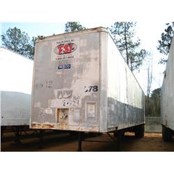 1977 MILLER 45' VAN T/A TRAILER