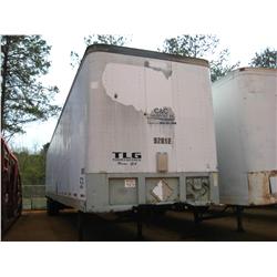 1987 FRUEHAUF 53'VAN T/A TRAILER