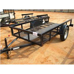 2003 TRAILER WORLD 5X10 S/A TAG TRAILER