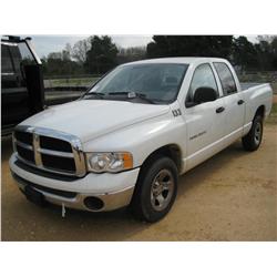 2004 DODGE RAM PICKUP