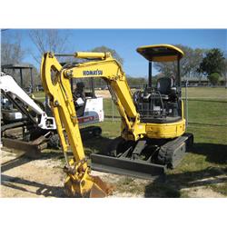 KOMATSU PC27MR-2 HYDRAULIC EXCAVATOR