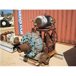 PEKOR 6X8 DREDGE PUMP W/75 HP ELECTRIC MOTOR