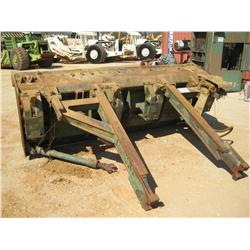 DOZER BLADE W/PUSH BEAMS