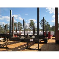 SHOPBUILT 4 BOLSTER LOG TRAILER