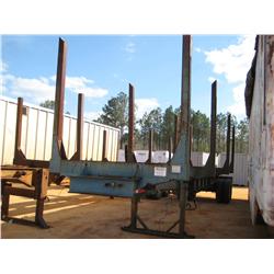 1997 MAGNOLIA 4 BOLSTER LOG TRAILER