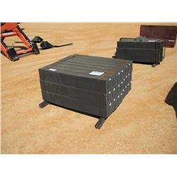 (1) LOT RUBBER LANDSCAPE TIMBERS