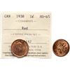 Image 1 : 1938 1¢ ICCS Gem Mint State-65 Red