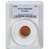 Image 1 : 1944 1¢ PCGS Very Choice Mint State-64 Red