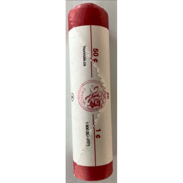 Roll; 2006-P 1¢ "Magnetic" Original roll of 50 pieces.  All Mint and Full red.