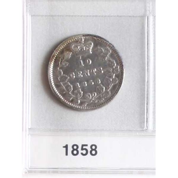 1858-1980 10¢, includes some varieties and a few duplicates.  G to Uncirculated.