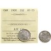 Image 1 : 1900 10¢ ICCS Choice About Uncirculated-55 Lustrous example.