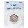 Image 2 : 1892 25¢ PCGS EF45.