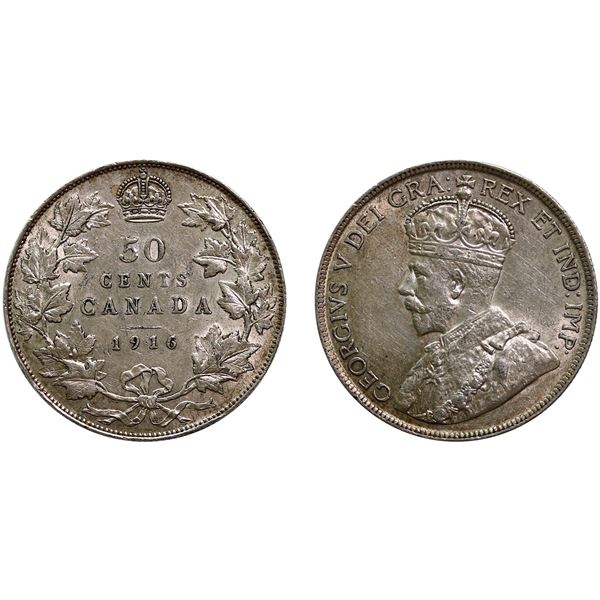 1916 50¢ EF or better.