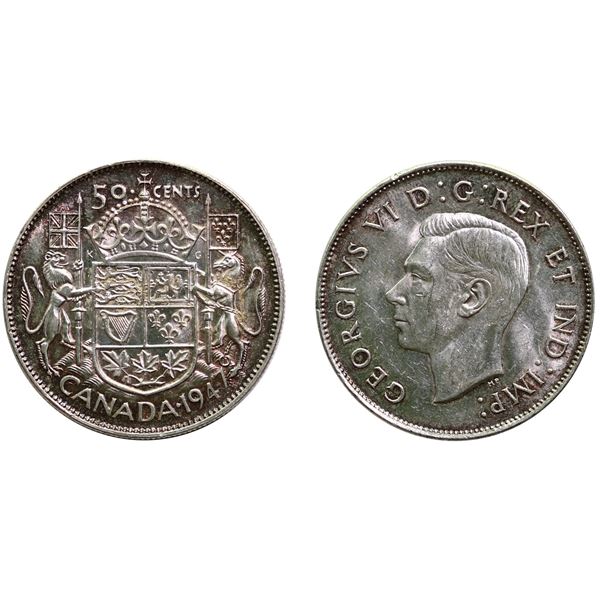 1947 50¢ ML Lft UNC or better.