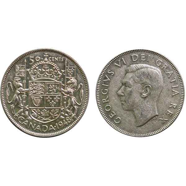 1948 50¢ EF or better.