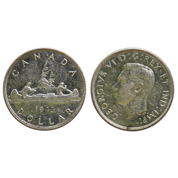 1945 $1 About Uncirculated-50.