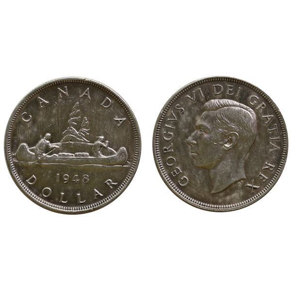 1948 $1 EF Cleaned.