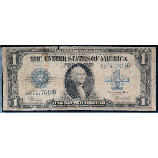 USA; 1923 $1 "BLUE SEAL" G-VG