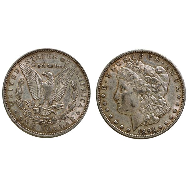 USA; 1891-CC $1 VF or better.