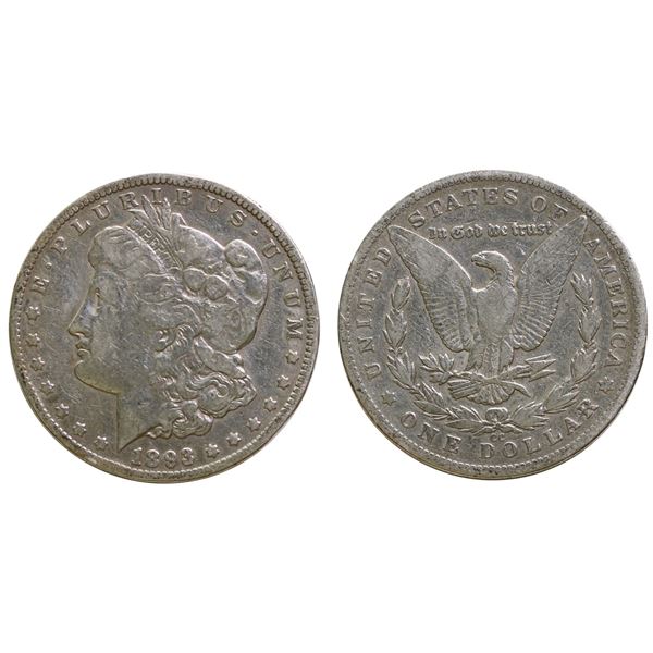 USA; 1893-CC $1 Fine or better.