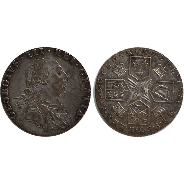 Great Britain; 1787 6 Pence Extra Fine-40