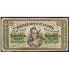 Image 1 : 1870 25 cents Shinplaster DC-1a, nice VG-F example.