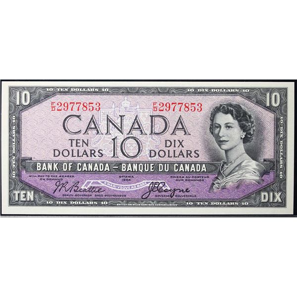 1954 $10 BC-32b #F/D2977853  LCG Very Choice Uncirculated-64PPQ
