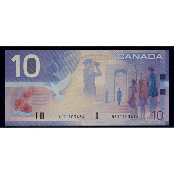 2001 $10 BC-63bA-i #BEI1103454 LCG Superb Gem Uncirculated-66PPQ
