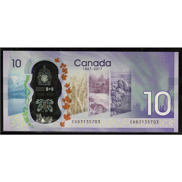 2017 $10 BC-75 #CDB3135703 Gem Uncirculated