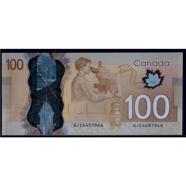 Radar; 2011 $100 #GJC4497944 VF-EF