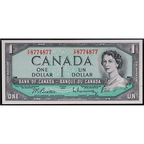 Repeater; 1954 $1 BC-37bi #F/F8774877 About ùuncirculated.