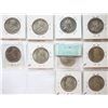 Image 2 : Nfld; 1908-1919 50¢ VF to EF+, Lot of 10 pieces.