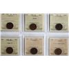 Image 2 : 1912-1949 1¢ All 18 coins ICCS Choice Very Fine-30 to Mint State-60.  Includes 1923, 1926, 1929 "Hig