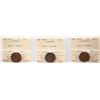 Image 1 : 1927 1¢, 1929, 1932, All 3 coins ICCS Choice Mint State-62 RB