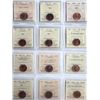Image 1 : 1938-2006 1¢ All 17 coins ICCS Choice Mint State-63.  includes some better and interesting varieties