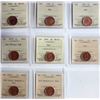Image 2 : 1966-2009 1¢  All 20 coins ICCS Gem Mint State-65 Red.