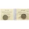 Image 2 : 1922 5¢, 1923 Both coins ICCS Choice Mint State-63.